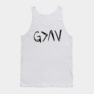 God is Greater Tank Top